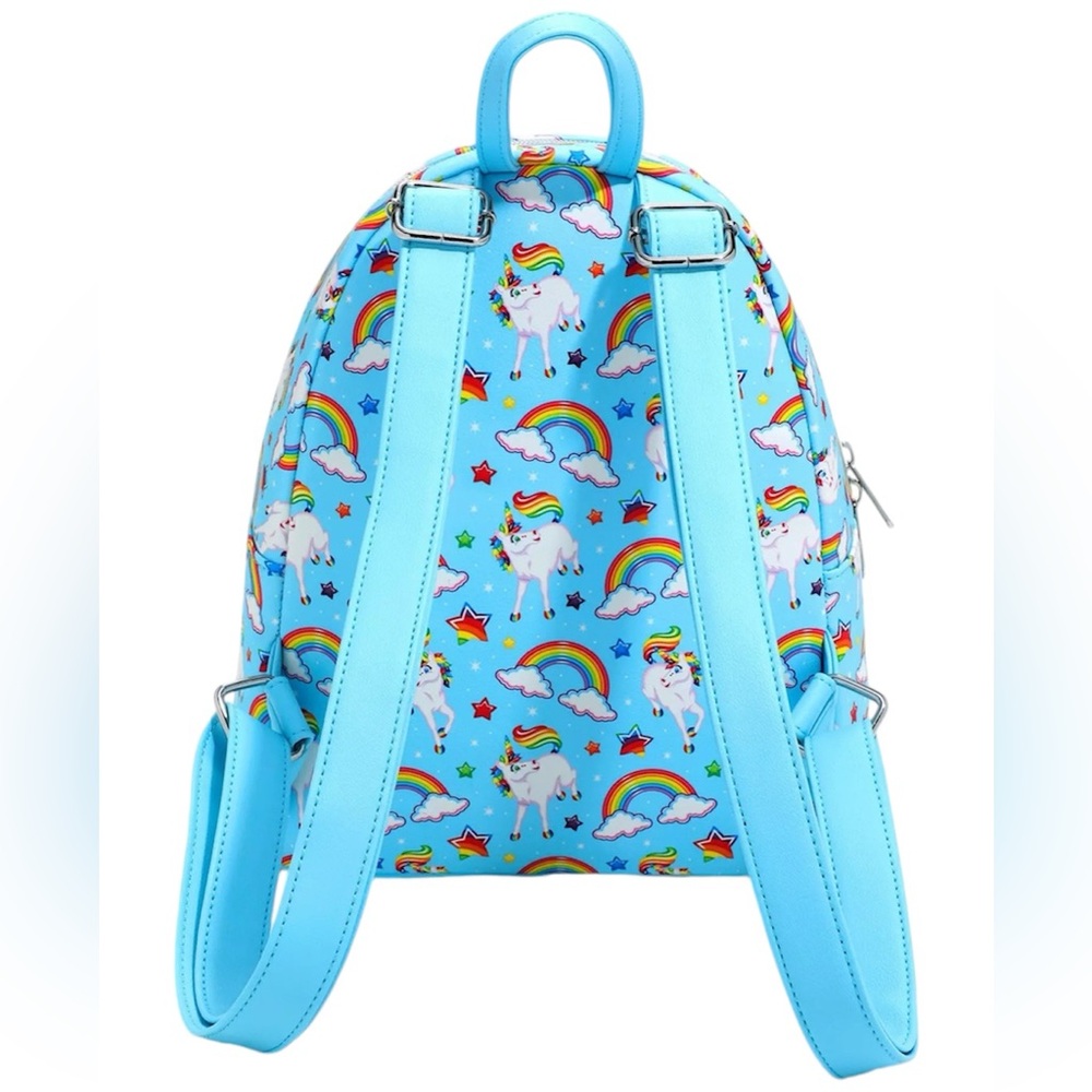 Loungefly Lisa Frank Markie Print Mini Backpack - NWT - Picture 3 of 4